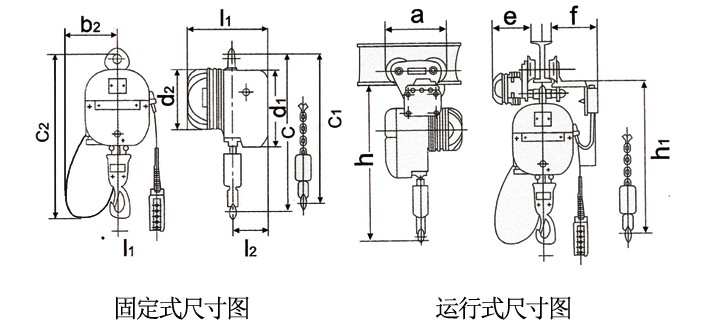 PK型環(huán)鏈電動葫蘆圖紙